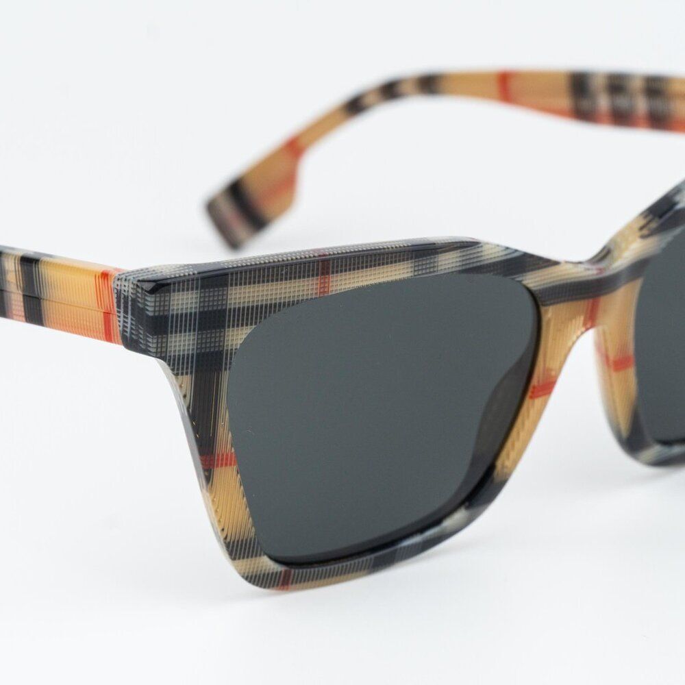 NEW Burberry Elsa BE4346 394487 Brown Grey Women Sunglasses - Picture 7 of 11